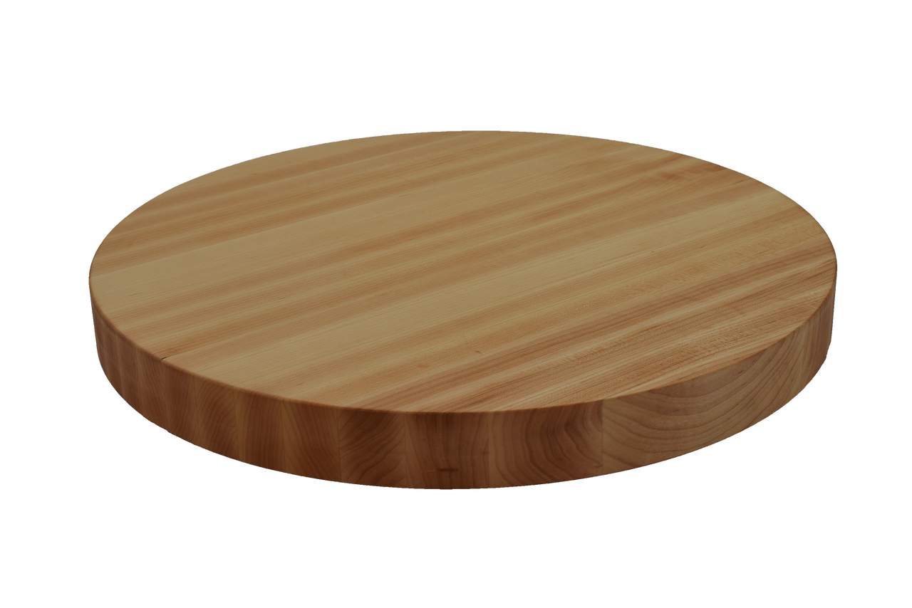 Maple Edge Grain Round Cutting Board